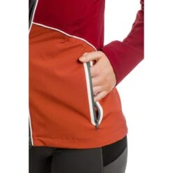 Horseware Women's Eliza Waterproof Softshell - Charcoal/Redwood -Ovation Store 309590 800 800