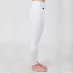 Irideon Women's Cadence Knee Patch Tights - White -Ovation Store 315365 800 800