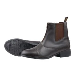 Dublin Kids' Foundation Zip Paddock Boots - Brown