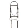 Camelot Fancy Raised Bridle - Brown 1 Camelot Fancy Raised Bridle - Brown -Ovation Store 336190 800 800