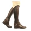 Saxon Kids' Equileather Half Chaps - Brown 2 Saxon Kids' Equileather Half Chaps - Brown -Ovation Store 345847 800 800