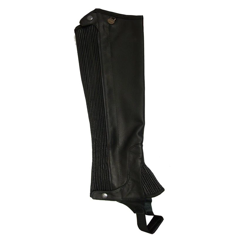 Ovation Pro Topgrain Half Chaps - Black Ovation Pro Topgrain Half Chaps - Black -Ovation Store 345855 800 800