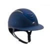 One K Avance Wide Brim Rose Gold Stripe Helmet - Navy Matte Rose Gold Stripe -Ovation Store 346407 800 800