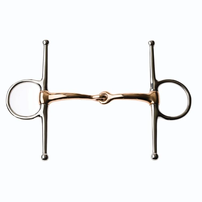 Korsteel Stainless Steel Copper Mouth Full Cheek Snaffle Bit Korsteel Stainless Steel Copper Mouth Full Cheek Snaffle Bit -Ovation Store 350469 800 800