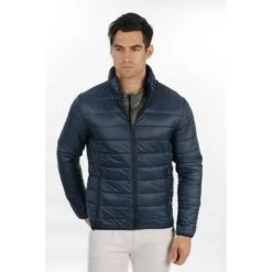 Horseware Men's Light Padded No Logo Jacket - Navy -Ovation Store 351974 800 800