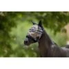 Kensington Pony Fly Mask W/Ears & Fleece Trim - Deluxe Black -Ovation Store 358174 800 800