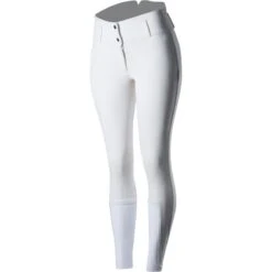 Horze Women's Daniela Full Seat Breeches - White -Ovation Store 375640 800 800