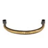 Horze Brass Clincher Browband - Brown/Brass -Ovation Store 386629 800 800