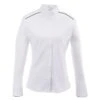 Ovation Women's Long Sleeve Performance Shirt - White/Navy