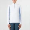 Irideon Women's CoolDown IceFil Long Sleeve Jersey - White/Cornflower -Ovation Store 396457 800 800