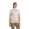 Horseware Women's Lisa Technical Short Sleeve Competition Top - White -Ovation Store 399252 800 800