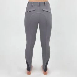 Irideon Women's Camber Knee Patch Breeches - Dove Grey -Ovation Store 400291 800 800