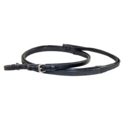 Nunn Finer Eventa Reins - Black/Zinc