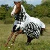 Bucas Buzz Off Rain Sheet - Zebra