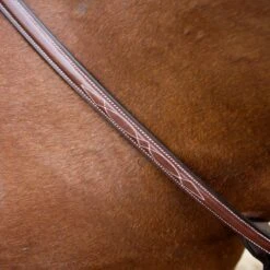 Nunn Finer Bellissimo Hunting Breastplate - Havana/Zinc -Ovation Store 406939 800 800
