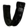 T3 FlexForm CoolBack Double Elastic End Dressage Girth - Black/Black 2 T3 FlexForm CoolBack Double Elastic End Dressage Girth - Black/Black -Ovation Store 408596 800 800