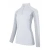 Shires Aubrion Women's Newbury Long Sleeve Sun Shirt - White -Ovation Store 411278 800 800