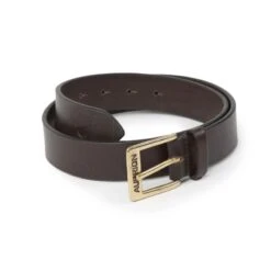 Shires Aubrion 25mm Leather Belt - Brown