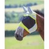 Shires Air Motion Fly Mask W/Ears & Nose Fringe - Lime -Ovation Store 411780 800 800