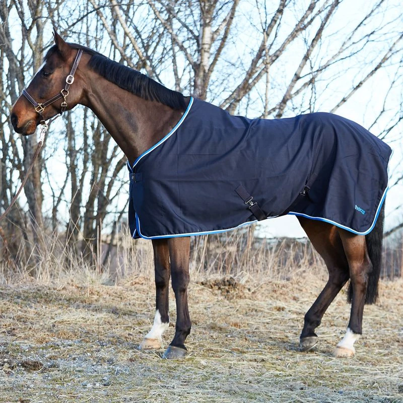 Horze Glasgow Summer Cooler Blanket - Dark Blue Horze Glasgow Summer Cooler Blanket - Dark Blue -Ovation Store 416922 800 800