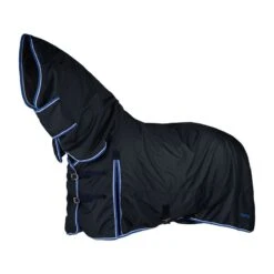 Horze Glasgow Medium Weight Combo Turnout Blanket 150g - Dark Blue -Ovation Store 417072 800 800