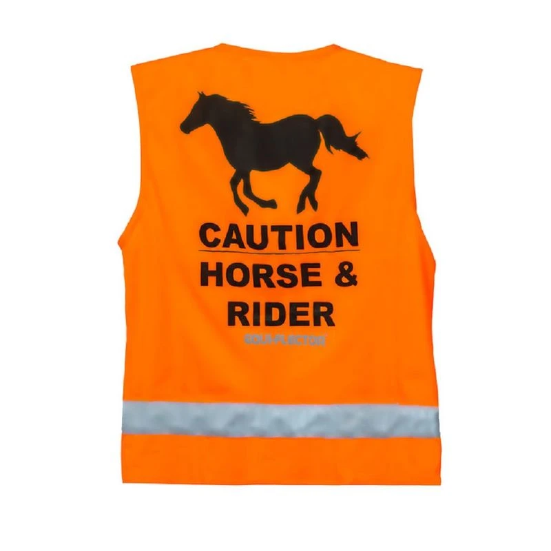 Shires Equi-Flector Safety Vest - Orange Shires Equi-Flector Safety Vest - Orange -Ovation Store 420025 800 800