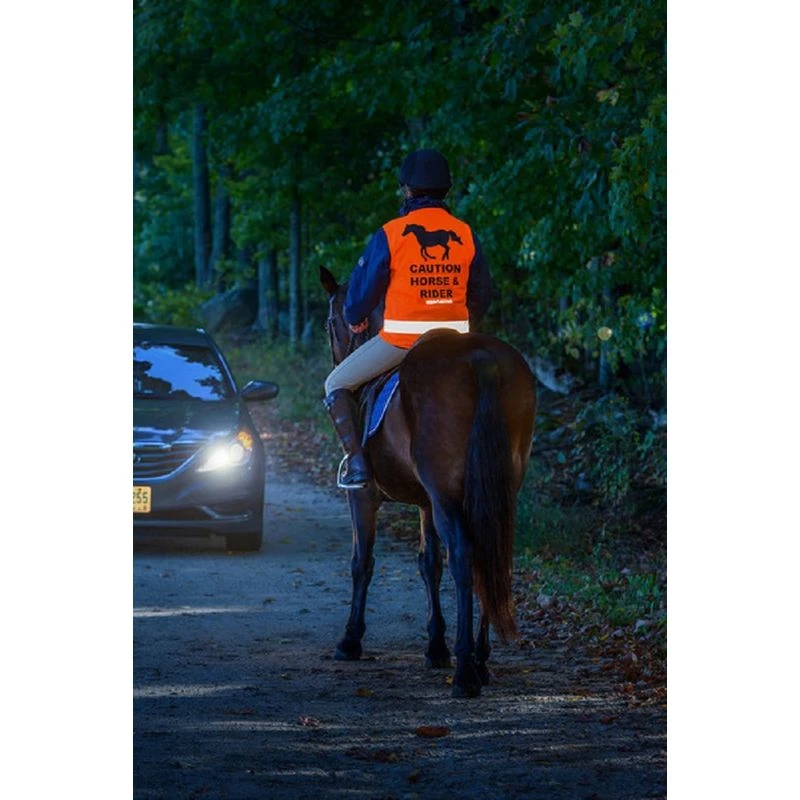 Shires Equi-Flector Safety Vest - Orange Shires Equi-Flector Safety Vest - Orange -Ovation Store 420026 800 800