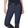 Ovation Women's Elegance Sparkle Full Seat Breeches - Navy -Ovation Store 421341 800 800