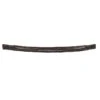 Aramas Fancy Raised 5/8in Padded Browband - Chocolate