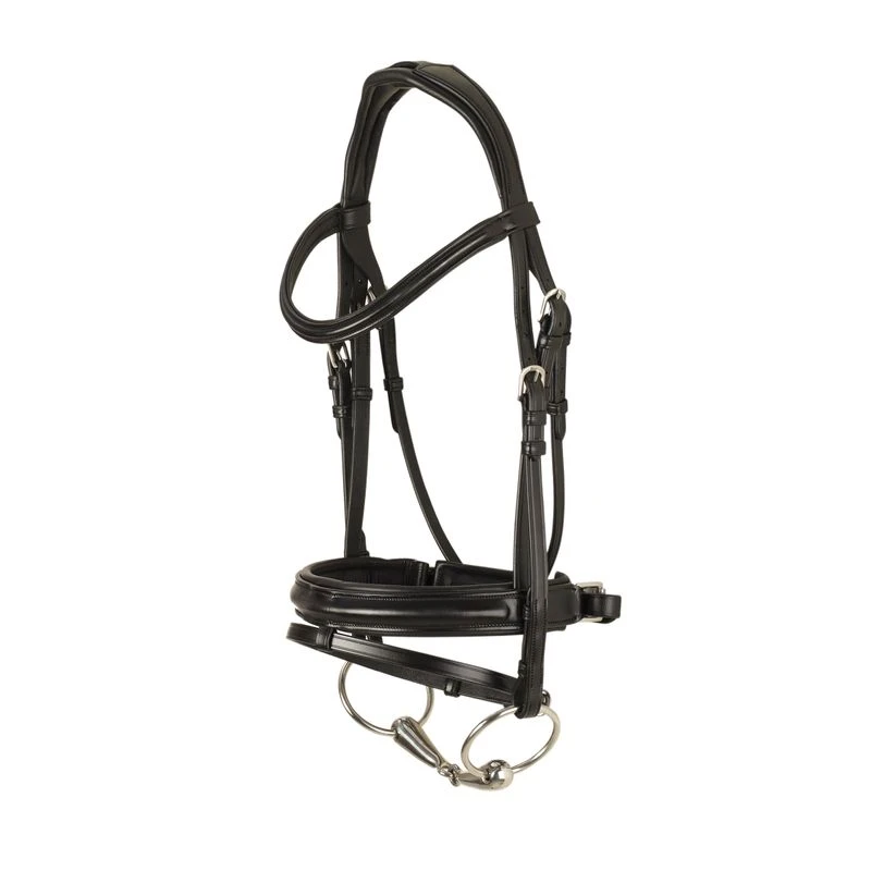 Ovation Dortmund Anatomic Bridle - Black Ovation Dortmund Anatomic Bridle - Black -Ovation Store 434489 800 800