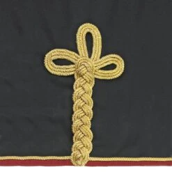 Centaur Wool Dress Cooler - Black/Burgundy/Gold