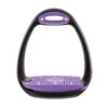 Compositi EOLE PRO Stirrups W/Spikes - Black/Purple -Ovation Store 438620 800 800