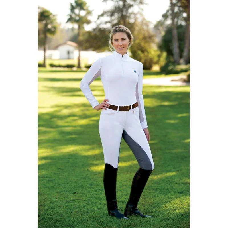 Romfh Women's Sarafina Full Seat Breech - White/Lt Grey Romfh Women's Sarafina Full Seat Breech - White/Lt Grey -Ovation Store 440585 800 800