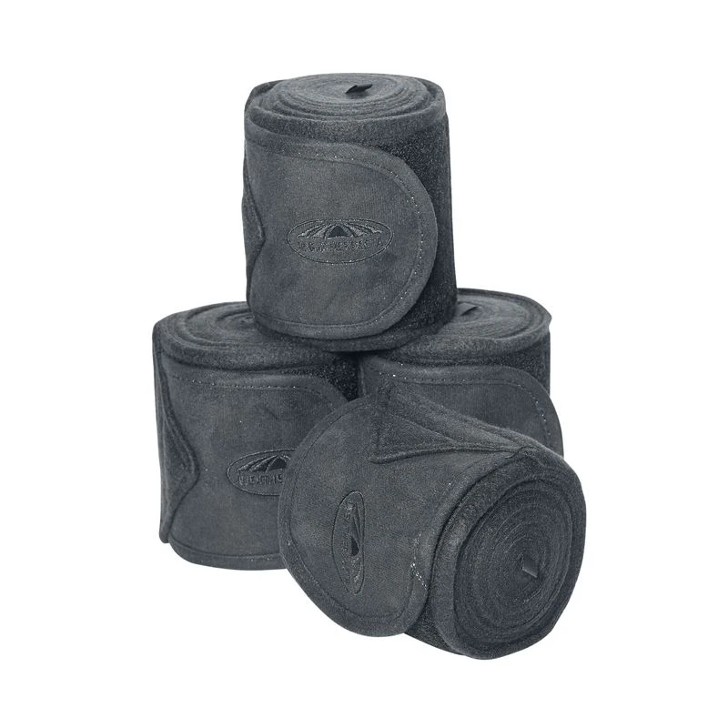 Weatherbeeta Fleece Bandage 4 Pack - Black Weatherbeeta Fleece Bandage 4 Pack - Black -Ovation Store 442235 800 800