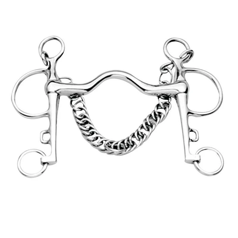 Korsteel Stainless Steel Polo Pelham Bit Korsteel Stainless Steel Polo Pelham Bit -Ovation Store 442943 800 800