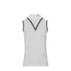 Alessandro Albanese Women's Mina Technical Sleeveless Top - White -Ovation Store 443489 800 800