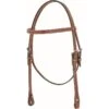 Western Rawhide Country Legend Browband Headstallwith Basket Tooling - Chestnut -Ovation Store 443782 800 800