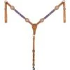 Western Rawhide Pink/Crystal Breastcollar - Golden Tan -Ovation Store 444107 800 800