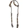Western Rawhide Red Beads Doube Ear Headstall - Golden Tan -Ovation Store 444124 800 800