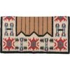 Western Rawhide Country Legend Bridge New Zealand Wool Standard Show Blanket - Tan/Black/Beige -Ovation Store 444132 800 800