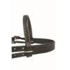 Western Rawhide Basketweave Pony Bridle With Reins - Black