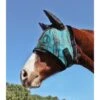 Kensington Signature Fly Mask W/Fleece,Ears And Forelock Hole - Black Ice -Ovation Store 445884 800 800