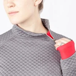 Irideon Women's AirLoft Pullover - Dove Grey 5 Irideon Women's AirLoft Pullover - Dove Grey -Ovation Store 449548 800 800