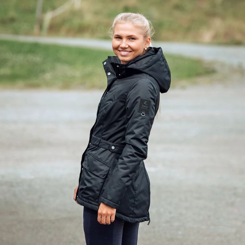 Horze Women's Jadine Winter Jacket - Black Horze Women's Jadine Winter Jacket - Black -Ovation Store 452201 800 800
