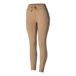 Horze Women's Sara Organic Cotton Tights - Chantarelle Beige -Ovation Store 452482 800 800