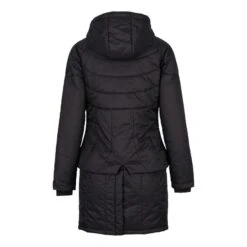 Horze Women's Aurora Padded Parka W/Removable Hem - Black -Ovation Store 475277 800 800