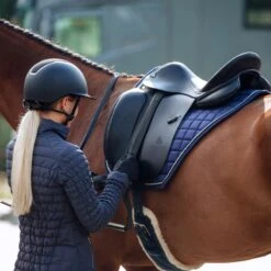 Horze Women's Luna Quilted Stretch Jacket - Dark Navy -Ovation Store 475331 800 800