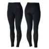 Horze Women's Gwen Full Seat Leggings W/Mesh - Dark Blue -Ovation Store 476390 800 800