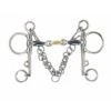 Shires Blue Sweet Iron Pelham Bit W/Brass Lozenge -Ovation Store 477621 800 800
