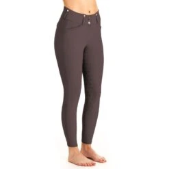 Tredstep Women's Evolute Full Seat Breeches - Opal Grey -Ovation Store 484557 800 800